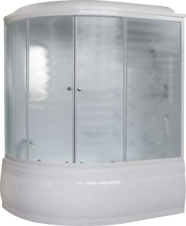 Душевой бокс Royal Bath ALP правый стекло матовое 140x95см RB140ALP-C-R